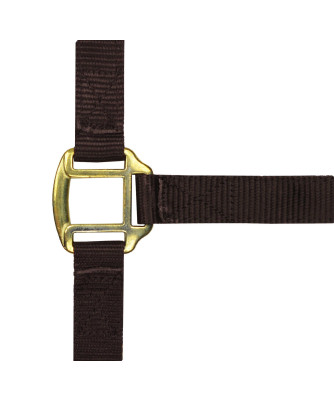 Norton - Licol nylon doublé Cuir