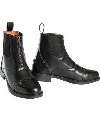 Equitheme - Boots zip cuir