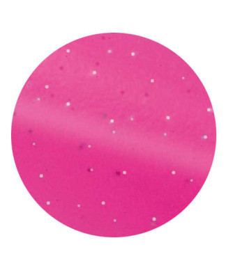 Hippotonic - Etrille métallique ronde fluo pailleté