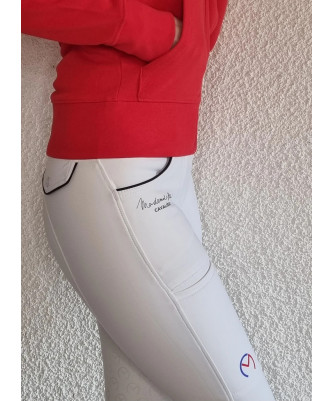 Mademoiselle Cavalière - Pantalon CSO blanc