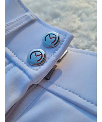 Mademoiselle Cavalière - Pantalon CSO blanc