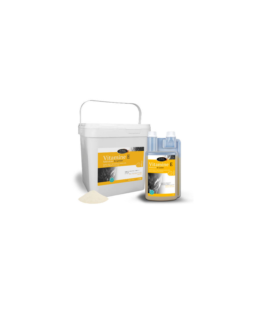 Horse master - Vitamine E : Selenium& Lysine