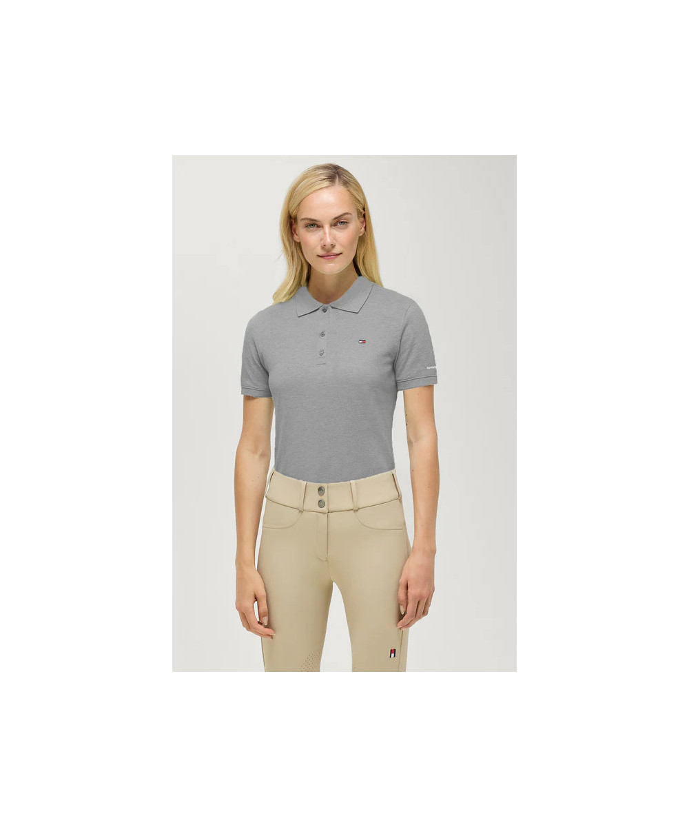 Tommy Equestrian - Polo gris - COLLECTION ANNIVERSAIRE