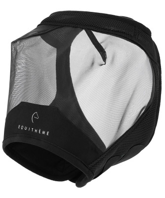 EQUITHÈME -  Masque anti-mouches anti-UV Mesh sans oreilles