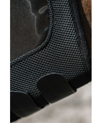 EQUITHÈME -  Masque anti-mouches anti-UV Mesh sans oreilles
