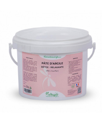 NUTRAGILE - Pate d'argile détox relaxante